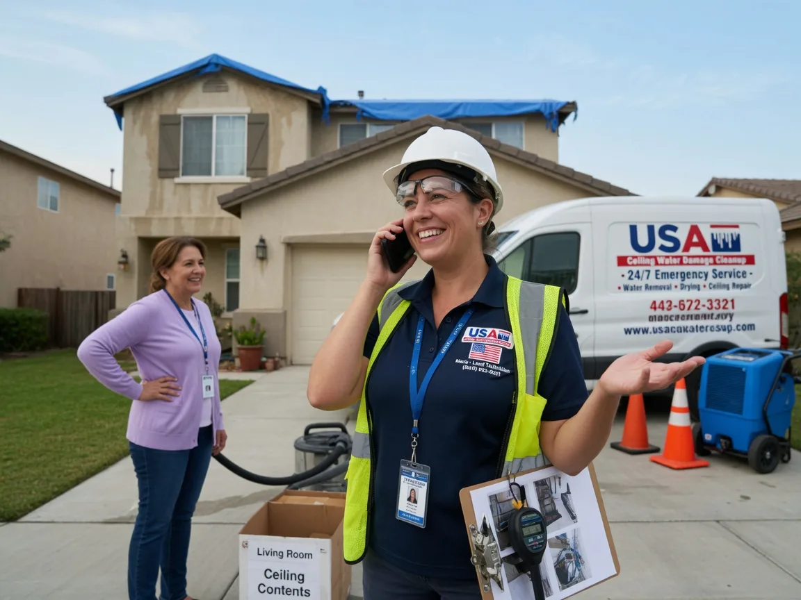 Ceiling Water Damage Restoration Waco, KY FAQs